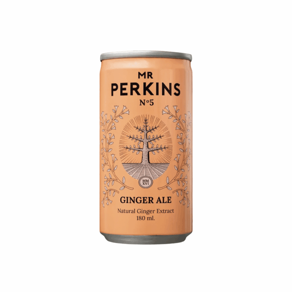 Mr Perkins Ginger Ale Lata x 24 unidades 180ml